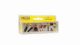 Noch 15597 - Figure Set - Street Performers (HO Scale)