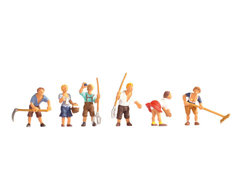 Noch 15618 - Figure Set - Mountain Farmers (HO Scale)