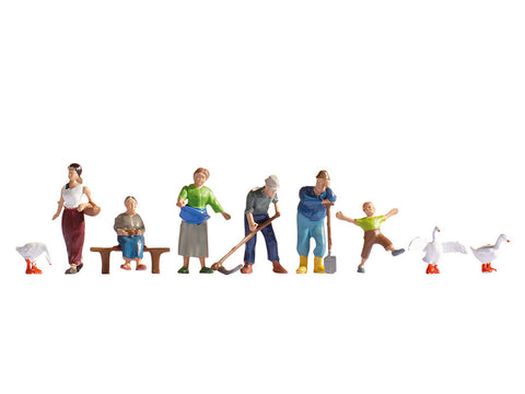 Noch 15629 - Figure Set - Farmers B (HO Scale)