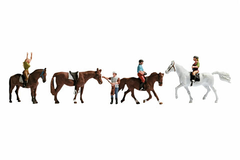 Noch 15630 - Figure Set - Riders (HO Scale)