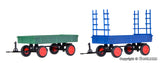 Kibri - 15702 - FENDT Trailer with Rubber Wheels - 2pc (HO Scale)