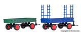 Kibri - 15702 - FENDT Trailer with Rubber Wheels - 2pc (HO Scale)