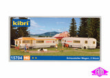 15704 - Fun Fair Trailer - 2pc (HO Scale)