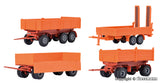 Kibri - 15707 - Trailer Set Kit (HO Scale)