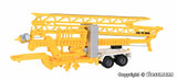 Kibri - 15708 - LIEBHERR SK 20 with 2 Trailers Kit (HO Scale)