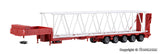 Kibri - 15710 - GOLDHOFER 5-Axle Low-Loader Combination with Loading Kit (HO Scale)