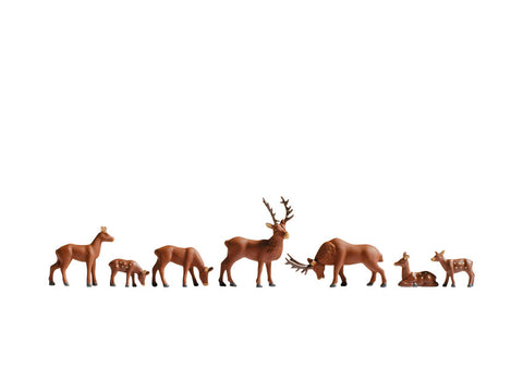 Noch 15730 - Figure Set - Deer (HO Scale)