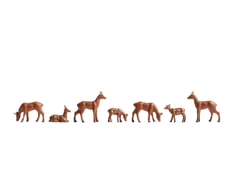 Noch 15740 - Figure Set - Roe Deer (HO Scale)