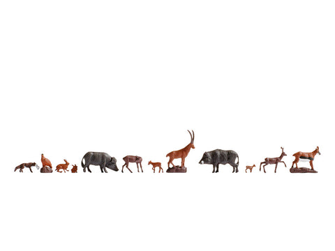 Noch 15745 - Figure Set - Forest Animals (HO Scale)