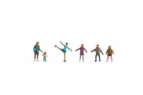 Noch 15824 - Ice Skaters (HO Scale)