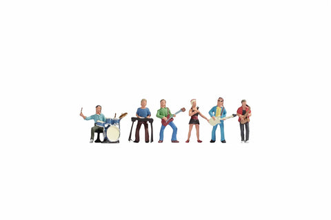 Noch 15839 - Figure Set - Music Band (HO Scale)