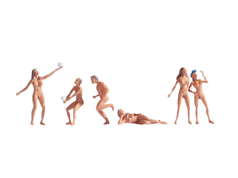 Noch 15844 - Figure Set - Nudists (HO Scale)