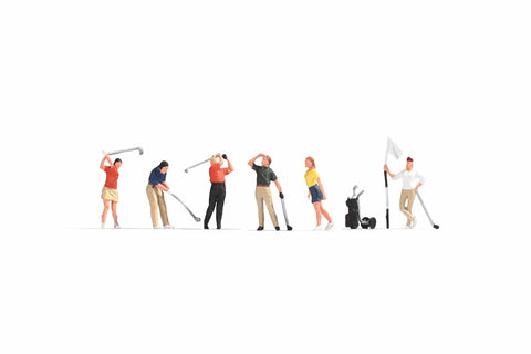 Noch 15885 - Figure Set - Golfers (HO Scale)