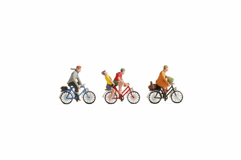 Noch 15898 - Figure Set - Cyclists (HO Scale)