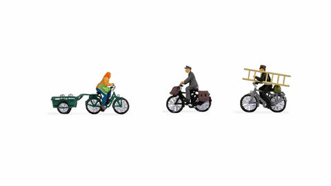 Noch 15902 - Figure Set - Cyclists (HO Scale)