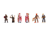 Noch 15929 - Figure Set - Nicholas With Servant Ruprecht (HO Scale)