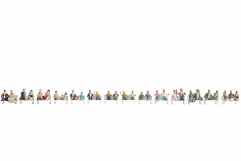 Noch 16050 - Mega Economy Set - Passengers - 30 Figures (HO Scale)