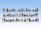 Noch 16070 - Mega Economy Figures Set - 60 Figures (HO Scale)