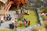 Noch 16200 - Themed Figures Set - Barbecue Party (HO Scale)