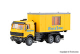 Kibri - 16310 - MB LP Swap Body Vehicle with GleisBau Office Container Kit (HO Scale)