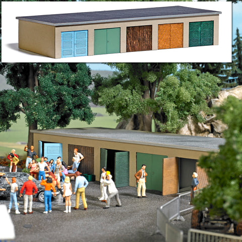 189-1648 - Garage Complex (HO Scale)