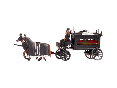 Noch 16714 - Figure Set - Hearse Coach (HO Scale)