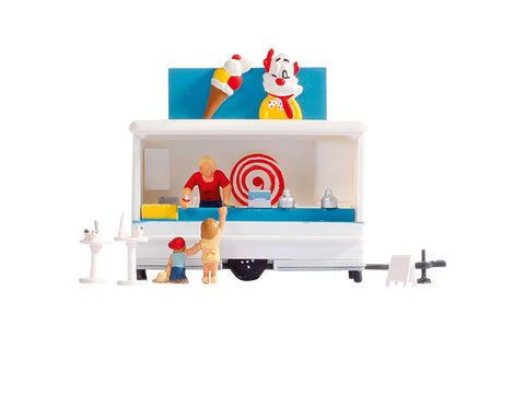 Noch 16732 - Trailer Set - Ice Cream Trailer (HO Scale)