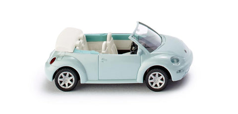 17003204 - 1997 VW New Beetle Cabriolet - Metallic Aquarius Blue (HO Scale)