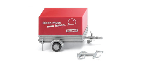 17005602 - Passenger Car Trailer with Tarpaulin (HO Scale)