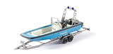 17009545 - Multi-Purpose Boat MZB 72 (Lehmar) - Police (HO Scale)