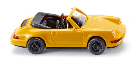 17016504 - Porsche Carrera Cabriolet - Yellow (HO Scale)