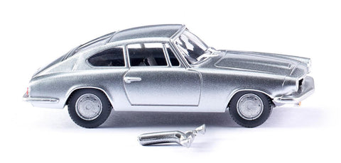 17018702 - BMW 1600 GT Coupé - Silver (HO Scale)