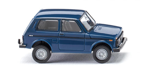 17020802 - Lada Niva - Azure Blue (HO Scale)