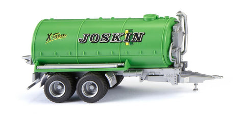 17038238 - Vacuum Barrel Trailer - Joskin Logo (HO Scale)