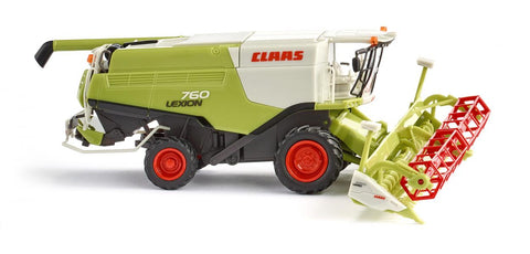 17038914 - Claas Lexion 760 Combine Harvester with V 1050 (HO Scale)