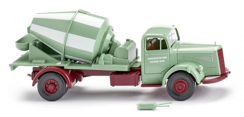 17053203 - Mercedes Benz L 6600 Concrete Mixer - Transportbeton GmbH (HO Scale)