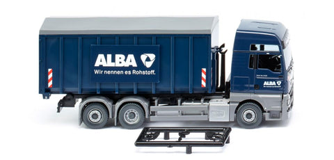 17067204 - Meiller/MAN TGX Euro 6 - Container Transport Truck (HO Scale)
