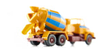 17068207 - Volvo N10 Concrete Mixer - Maize Yellow/Light Blue (HO Scale)