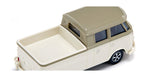 17078907 - VW T1 Double Cabin - Olive Grey/Oyster White (HO Scale)