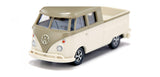 17078907 - VW T1 Double Cabin - Olive Grey/Oyster White (HO Scale)