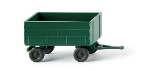 17095639 - Agricultural Trailer - Green (N Scale)