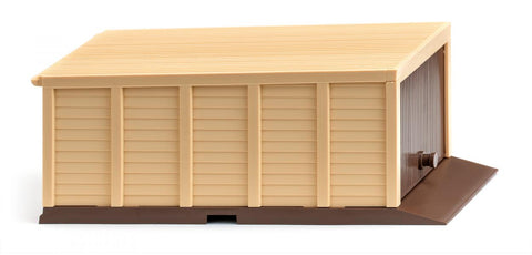 17114003 - 3S Self Build Garage - Brown/Cream (HO Scale)