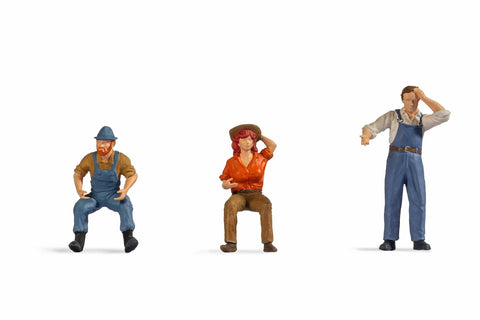 Noch 17841 - Tractor Drivers (O Scale)