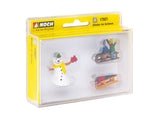 Noch 17921 - Children in the Snow (O Scale)