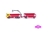1797 - Construction Truck and Trailer (HO Scale)