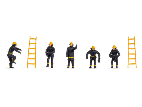 Noch 18001 - Figure Set - Fire Brigade (HO Scale)