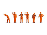 Noch 18011 - Figure Set - Shunting Personnel (HO Scale)
