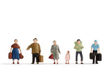 Noch 18115 - Hobby Figures - Passengers B (HO Scale)