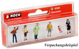 Noch 18115 - Hobby Figures - Passengers B (HO Scale)