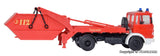 Kibri - 18201 - Fire Brigade MAN 2-Axle Skip Loader Kit (HO Scale)